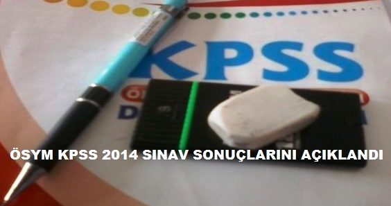 Kpss 2014 Sınav Sonuçları Açıklandı