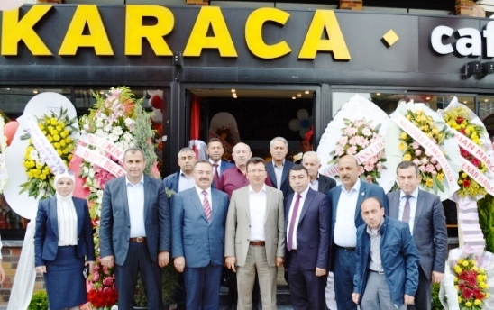 Karaca Cafe Bistro Fırın Market Hizmete Açıldı