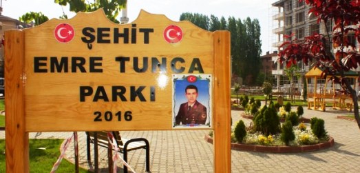 Şehit Emre Tunca’nın İsmi Parkta Yaşatılacak