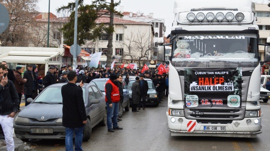 Çubuk’tan Halep Duyarlılığı