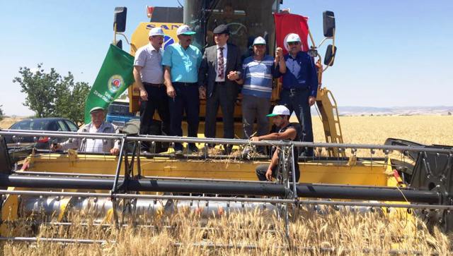 Çubuk’ta Hasat Törenle Başladı