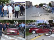 Mezbaa Yolu Sanayi Kavşağında Kaza: 4 Yaralı