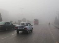 Çubuk’ta yoğun sis hayatı olumsuz etkiledi