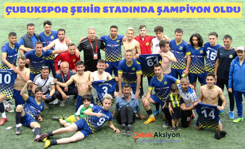 ÇubukSpor şehir stadında şampiyon oldu