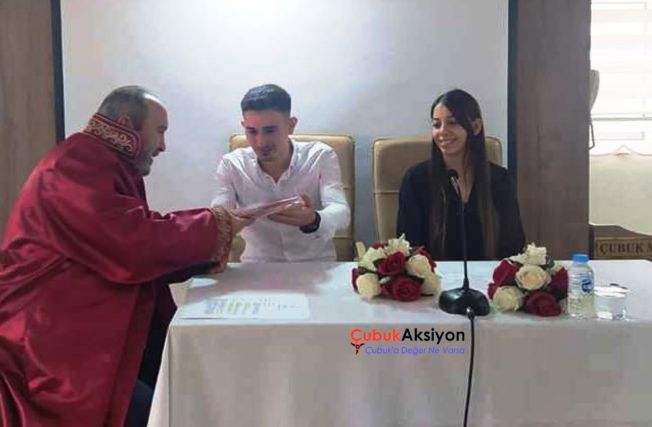 Evliliğin formülü Çubuk Müftülüğünden geçiyor