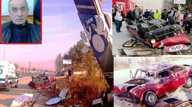 Ankara Çubuk kara yolunda trafik kazası: 1 ölü, 4 yaralı
