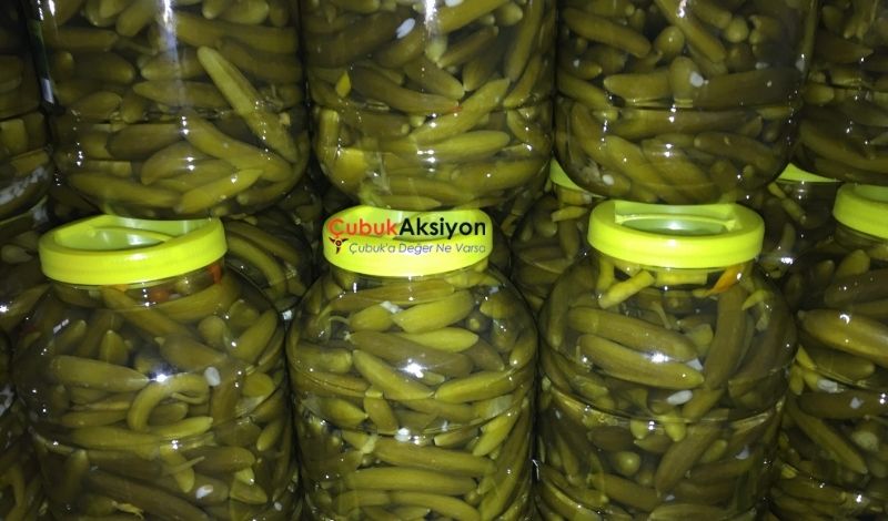 Çubuk Turşusu İhracatta Zirveye Tırmanıyor