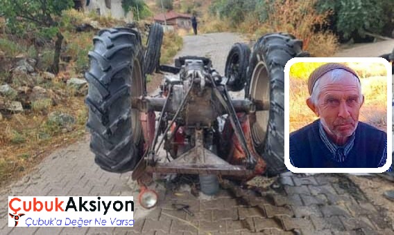 Yılmazköy de traktör devrildi: 1 ölü